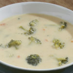 Boston Chowda, Broccoli Cheddar Soup, Bulk, Wholesale, Vegetarian Plated 1