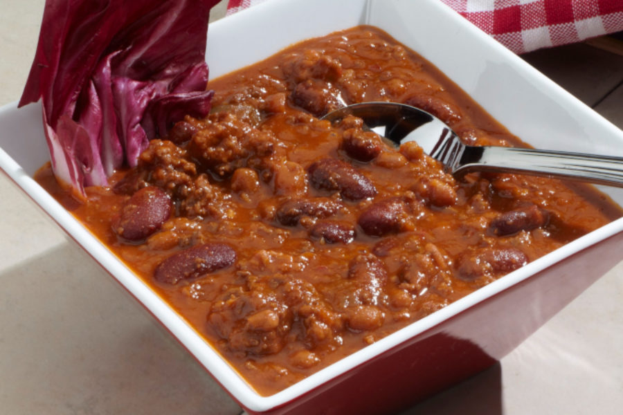 Traditional Beef Chili with Beans