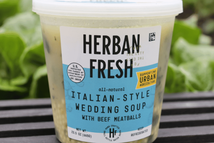Herban Fresh: Italian Wedding Soup with Beef Meatballs