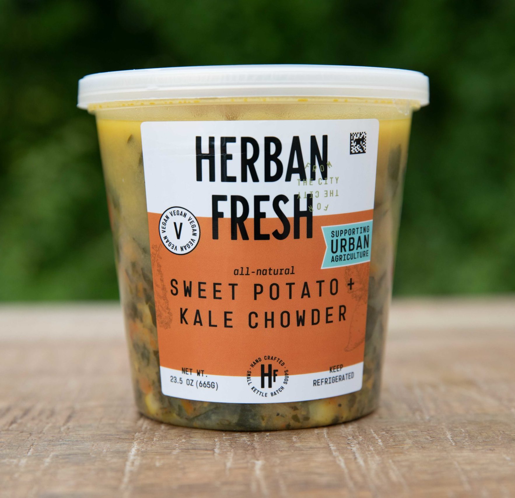 Herban Fresh Sweet Potato Kale Chowder Plenus Group, Inc.