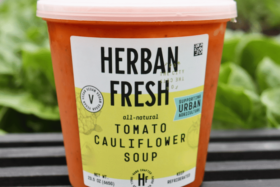 Herban Fresh: Tomato Cauliflower Soup