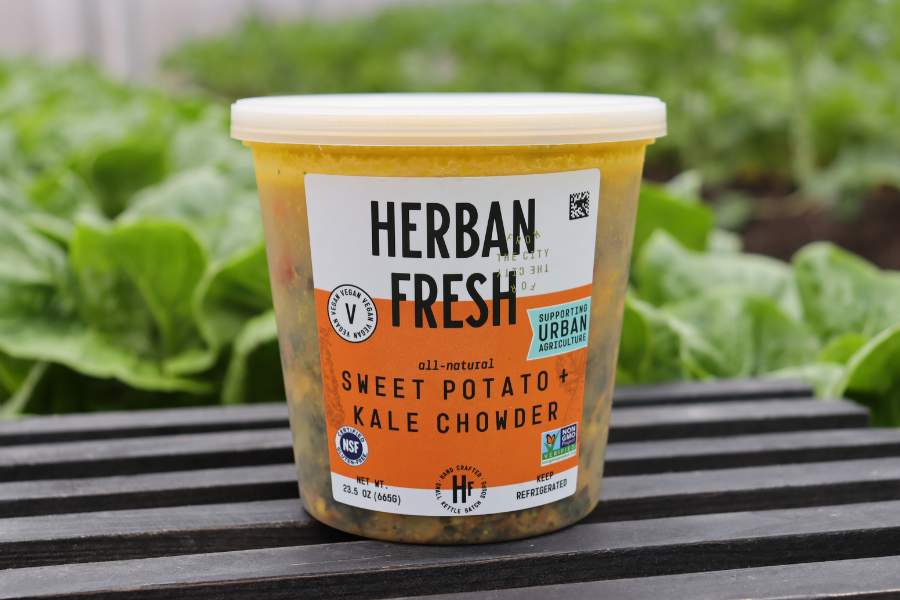 Herban Fresh: Sweet Potato Kale Chowder