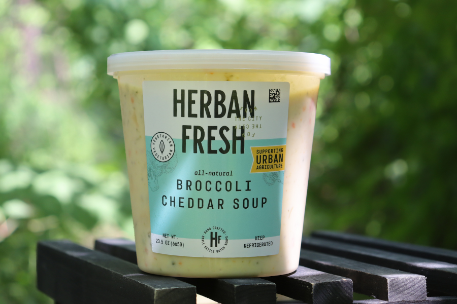 Herban Fresh: Broccoli Cheddar Soup