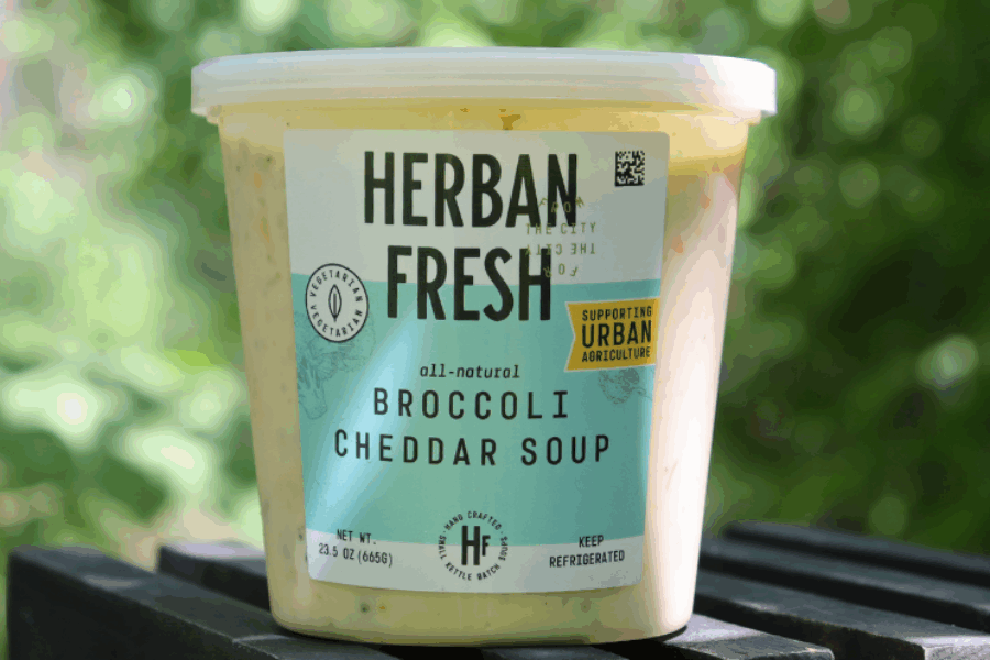 Herban Fresh: Broccoli Cheddar Soup