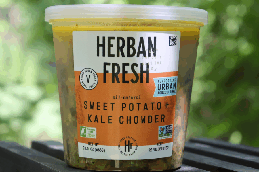 Herban Fresh: Sweet Potato Kale Chowder