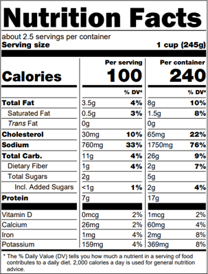 7598WL20 Chicken Noodle Soup NFP