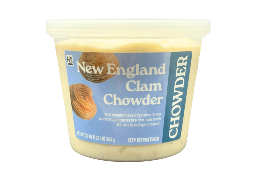 New England Clam Chowder – White Label